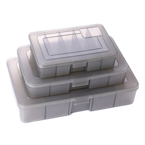 HENGJIA qt051 5 Grids Fishing Tackle Box Storage Box, Size: Large, Small, Medium, Large