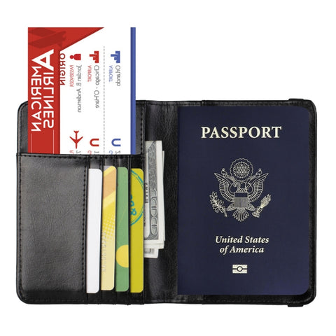 LT101 Multi-Card Passport Holder Anti-Magnetic Bank Card Holder