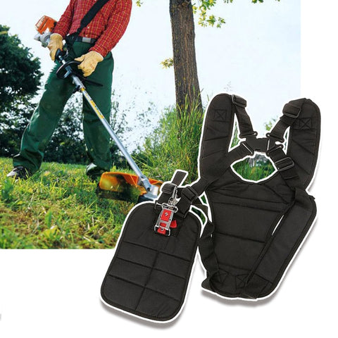 Lawn Mower Multi-Purpose Double Shoulder Strap Forestry Machinery Tool Strap Side Hanging Strap, Lawn Mower Side Hanging Strap