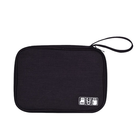 Data Cable Storage Box Waterproof Digital Package Charging Earphone Storage Box U Disk Multi-Function Finishing Box, Black, Grey, Violet, Red Wine, Sky Blue, Navy