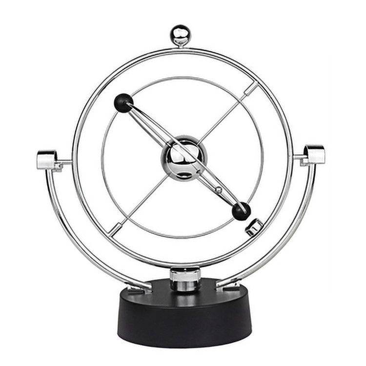 H004 Earth Permanent Meter Universe Galaxy Mechanism Rock Magnetic Electric Rotating Ornament, Silver, Green