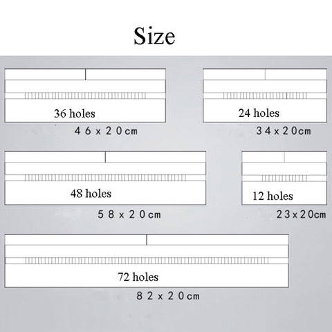 12 Holes Black Leaf Canvas Printing Pen Curtain Large Capacity Roll Pen Bag Sketch Color Lead Pen Bag, 12 Holes, 24 Holes, 36  Holes, 48  Holes, 72 Holes