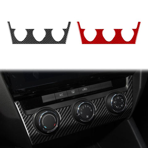 For 2017-2021 Skoda Octavia LH / RH Drive Air Conditioning Control Panel Sticker