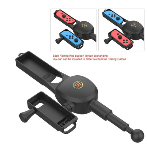JYS NS192 Fishing Rod Game Handle Accessories For Nintendo Switch, NS192