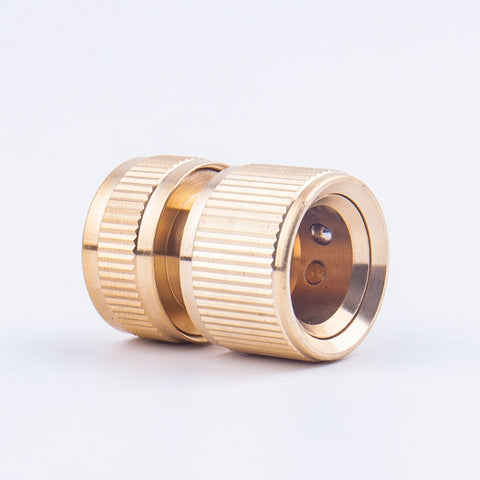 Car Washing Garden Water Pipe Pure Copper Quick Connect Water Joint, 4pcs Copper