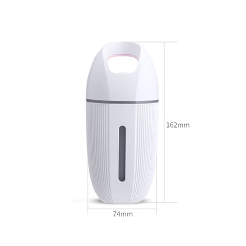 BD-MD1 Car Home USB Plug-In Air Purifier Colorful Lighting Humidifier, Pink, Blue, Green