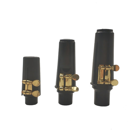 Saxophone Mouthpiece + Hat Clip Wind Instrument Accessories, Tenor, Alto, Treble