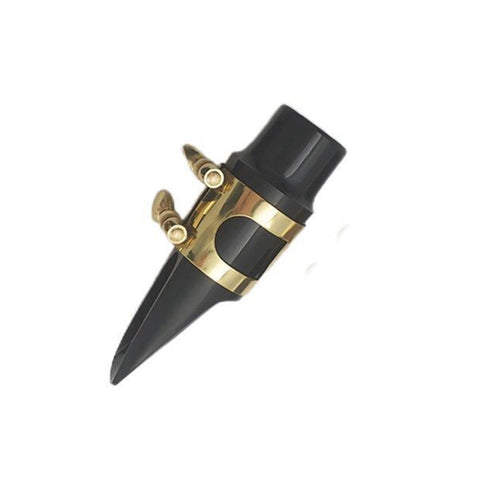 Saxophone Mouthpiece + Hat Clip Wind Instrument Accessories, Tenor, Alto, Treble
