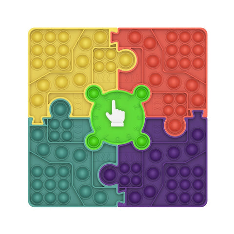 Silicone Desktop Puzzle Decompression Toy, Specification:, Chessboard, ChessBoard Upgrade
