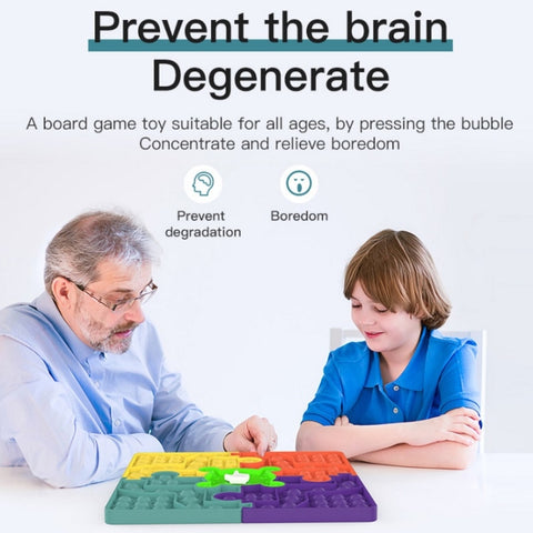 Silicone Desktop Puzzle Decompression Toy, Specification:, Chessboard, ChessBoard Upgrade