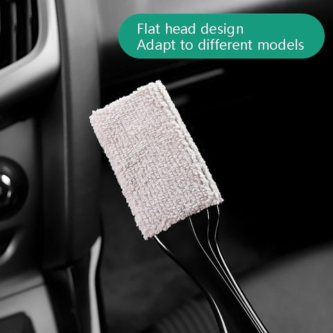 Car Air-Conditioned Air Outlet Cleaning Brush Car Interior Cleaning Tool Dust  Soft Hair Brush, Soft Hair Brush