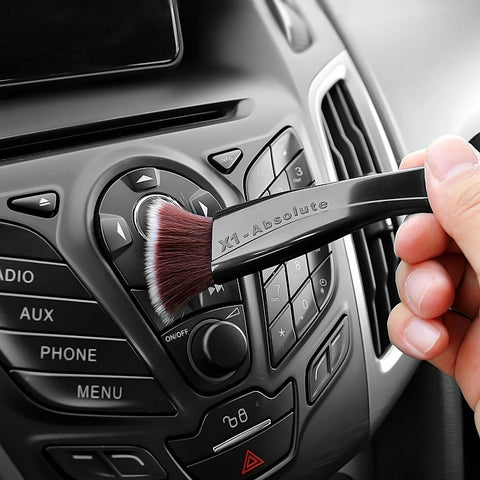 Car Air-Conditioned Air Outlet Cleaning Brush Car Interior Cleaning Tool Dust  Soft Hair Brush, Soft Hair Brush