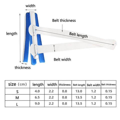 Finger Fracture Fixed Splint Straight Finger Protective Cover Finger Joint Orthosis Dislocator, S, M, L