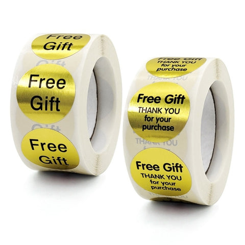 Thank You Decorative Stickers Mall Gift Stickers, 2.5cm / 1 Inch