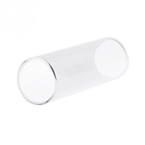 M02219 4 in 1 Plexiglass Slid Bar + Stainless Steel Slid Bar + Celluloid Guitar Finger Pick + Plastic Box Set, Plexiglass Slid Bar