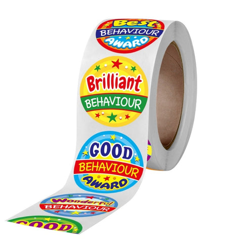 School Children Colored Round Award Stickers Gift Envelope Packaging Thank You Stickers, A-122 Stickers