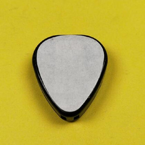 100 PCS ABS Storage Box for Guitar Pick, Random Color Delivery, Heart-shaped Pick Box, Large Triangular Pick Box