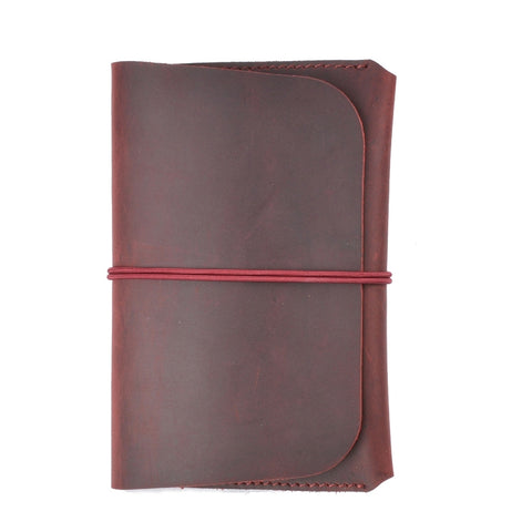 Crazy Horse Skin  Passport Bag Document Holder Retro Boarding Pass Wallet Card Holder, Brown, Black, Ink Green, Wine Red, Blue, Coffee