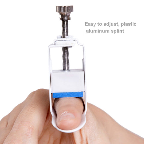 Finger Straightener Finger Fixing Splint Knuckle Bending Rehabilitation Straightening Corrector, Free Size