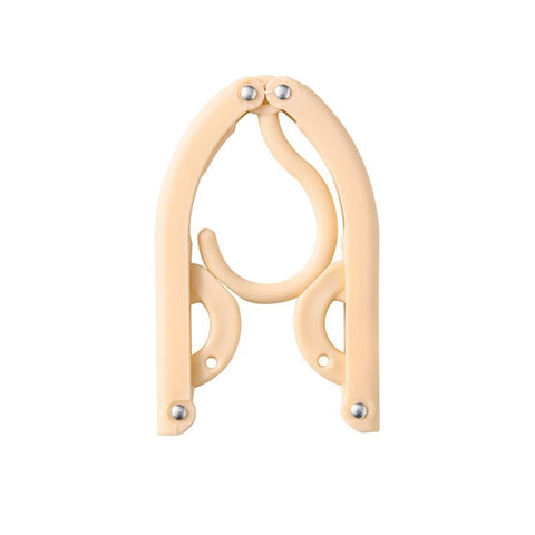 3pcs Portable Travel Folding Hanger Multi-Function Plastic Drying Rack, 3pcs Pink, 3pcs Green, 3pcs Beige, 3pcs Blue