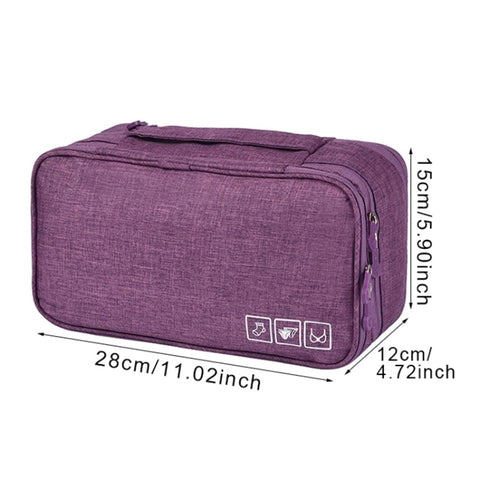 Bra Underwear Drawer Organizers Travel Storage Dividers Socks Briefs Cloth Case Clothing Wardrobe Box Bag