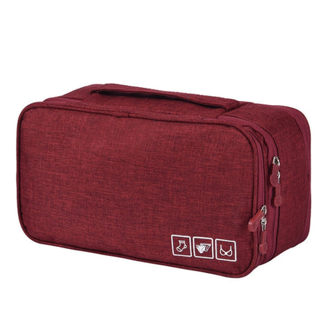 Bra Underwear Drawer Organizers Travel Storage Dividers Socks Briefs Cloth Case Clothing Wardrobe Box Bag
