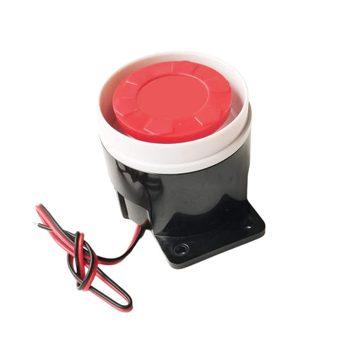 BJ-1K High-Decibel Active Buzzer Dual Audio Electronic Siren Alarm Wall-Mounted Anti-Theft Buzzer, Voltage:, 12V, 24V, BJ-1K 220V 120dB