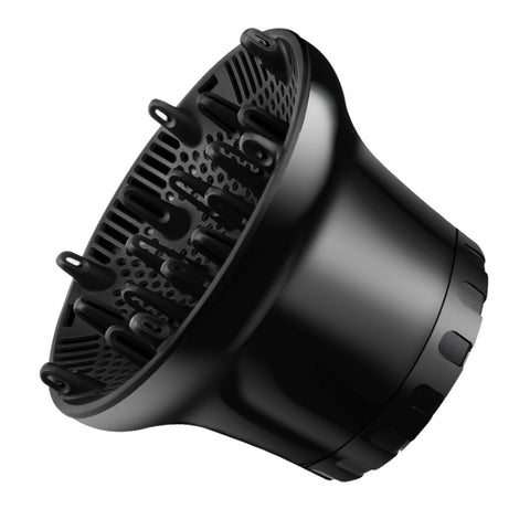 Universal Hair Diffuser Adaptable For Blow Dryers with Rotatable Design Curly Hair Large Wind Hood, White, Black