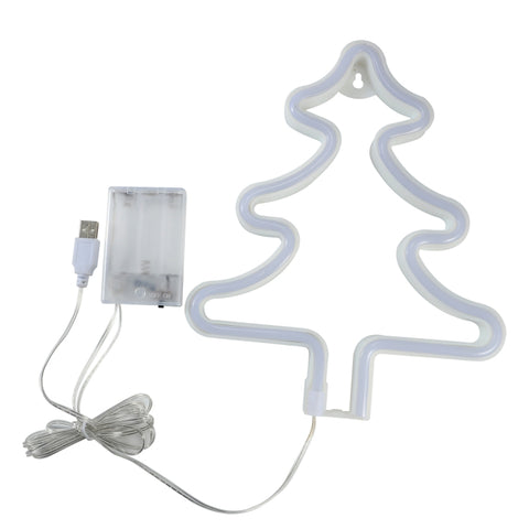 Christmas Decoration Neon Lights Wall-Mounted Ornaments, Spec:, Christmas Hat, Big Bell, Christmas Stock