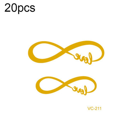 20 PCS Waterproof Bachelor Party Hot Stamping Wedding Bridal Tattoo Stickers, VC-204, VC-205, VC-206, VC-207, VC-208, VC-209, VC-210, VC-211, VC-212, VC-213, VC-214, VC-215, VC-216, VC-217, VC-218, VC-227, VC-228, VC-229, VC-230, VC-231, VC-232, VC-233...
