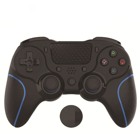MB-P913 PC Six-Axis Somatosensory Back Key Programming Dual Vibration Bluetooth Gamepad For PS4 Pro, Red Black, Blue Black, Black White, Black