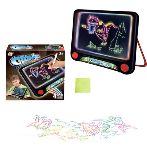 Multifunctional Luminous 3D Children Drawing Board, Without Watercolor Pen, Style:, 3D Space, 3D Dinosaur, 3D Ocean, Luminous Space, Luminous Ocean, Luminous Dinosaur