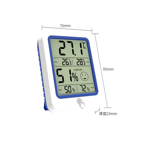 Electronic Wall-Mounted Industrial Digital Display Thermometer And Hygrometer, Display Thermometer