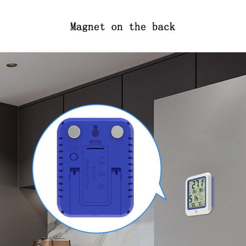 Electronic Wall-Mounted Industrial Digital Display Thermometer And Hygrometer, Display Thermometer
