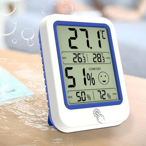 Electronic Wall-Mounted Industrial Digital Display Thermometer And Hygrometer, Display Thermometer