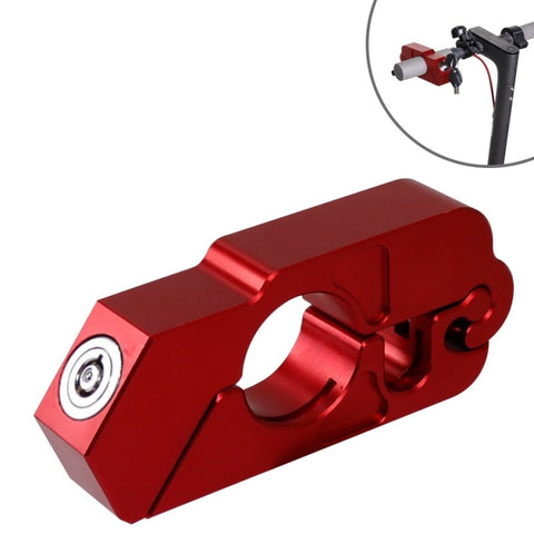 Electric Scooter Handlebar Lock For Xiaomi Mijia M365, Blue, Black, Red, Silver