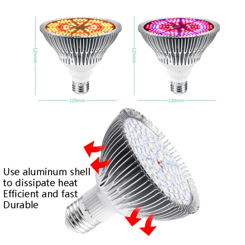 E27150W 200 Lamp Beads LED Plant Growth Lamp Plant Fill Light, Full-Spectral, Sun Light