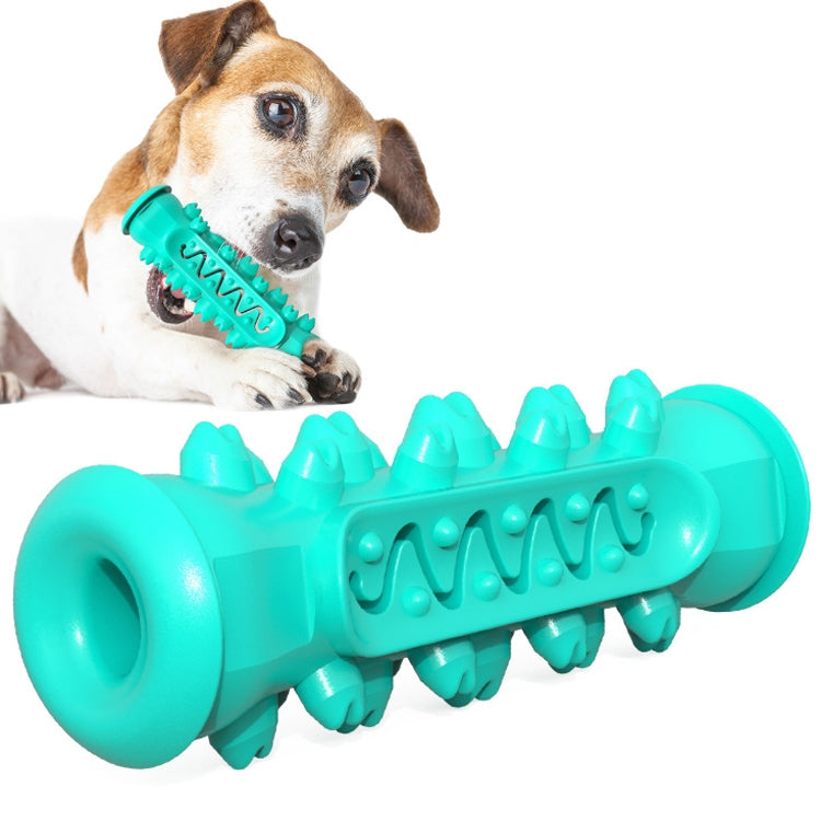 Dog Molar Stick Sound Bite Leakage Dog Toothbrush, Blue, Green, Yellow