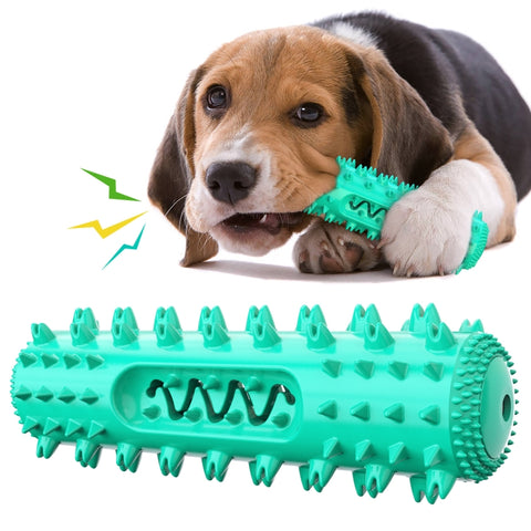 FS-03 Pet Sounding Toys Dogs Mask Rod, Lake Blue, Yellow, Green