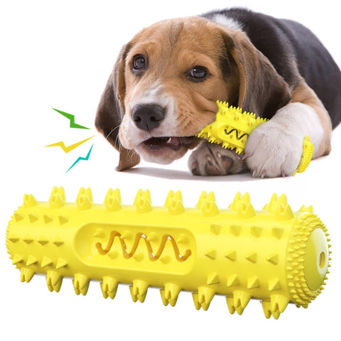 FS-03 Pet Sounding Toys Dogs Mask Rod, Lake Blue, Yellow, Green