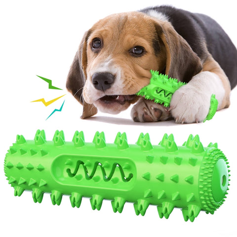 FS-03 Pet Sounding Toys Dogs Mask Rod, Lake Blue, Yellow, Green