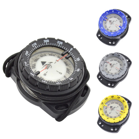 KEEP DIVING CP-992 Strong Magnetic Elastic Rope Luminous Diving Compass, Diving Compass(Grey), Diving Compass(Blue), Diving Compass(Yellow), Diving Compass(Black)