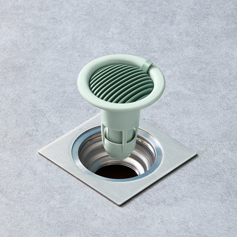 LSWY15 Toilet One-Way Drainage And Odor-Proof Basin Floor Drain, Grey, Pink, Blue, Green