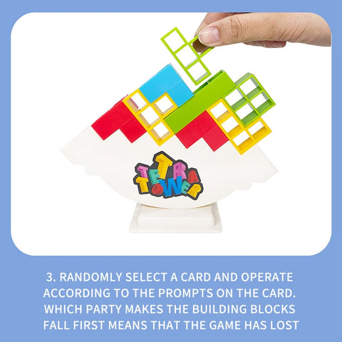 Balance Game Stacking Block Tabletop Interaction Toy, Balance Game Toy