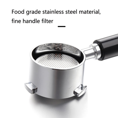 Zinc Alloy Coffee Machine Bottomless Handle For DeLonghi, Style:, Beech Flat Button, Plastic, Bamboo Without Button, Red Gem Without Button, Red Gem Two Wire Circle, Red Gem Straight, Black Rosewood Straight, Red Rosewood Flat Button                   ...