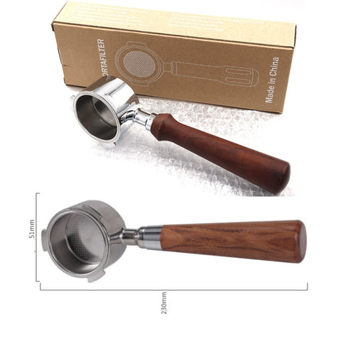 Zinc Alloy Coffee Machine Bottomless Handle For DeLonghi, Style:, Beech Flat Button, Plastic, Bamboo Without Button, Red Gem Without Button, Red Gem Two Wire Circle, Red Gem Straight, Black Rosewood Straight, Red Rosewood Flat Button                   ...