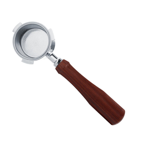 Zinc Alloy Coffee Machine Bottomless Handle For DeLonghi, Style:, Beech Flat Button, Plastic, Bamboo Without Button, Red Gem Without Button, Red Gem Two Wire Circle, Red Gem Straight, Black Rosewood Straight, Red Rosewood Flat Button                   ...