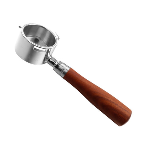 Zinc Alloy Coffee Machine Bottomless Handle For DeLonghi, Style:, Beech Flat Button, Plastic, Bamboo Without Button, Red Gem Without Button, Red Gem Two Wire Circle, Red Gem Straight, Black Rosewood Straight, Red Rosewood Flat Button                   ...