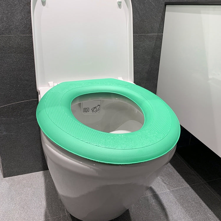 EVA Thermal Adhesive Toilet Seat Washer, Yellow, Green, Blue, Pink