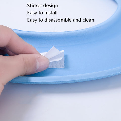 EVA Thermal Adhesive Toilet Seat Washer, Yellow, Green, Blue, Pink